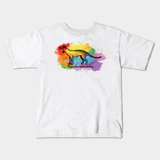 Thylacine Scream Kids T-Shirt